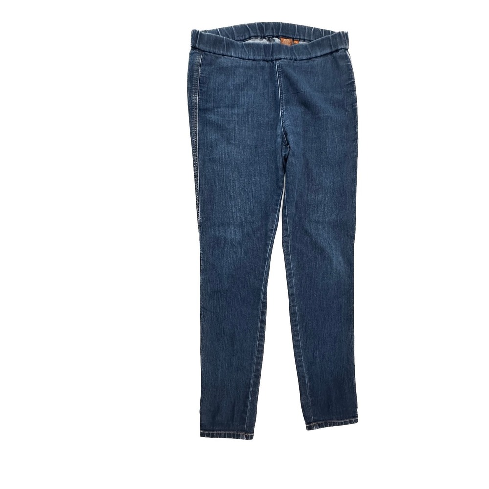 MiracleBody Pull On Jegging Women's size 12 Dark Wash Blue Denim Jeans